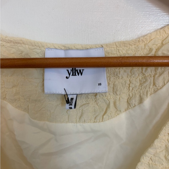 Yllw the Label Tatum Bubble Tie Front Vest XS - Picture 12 of 14